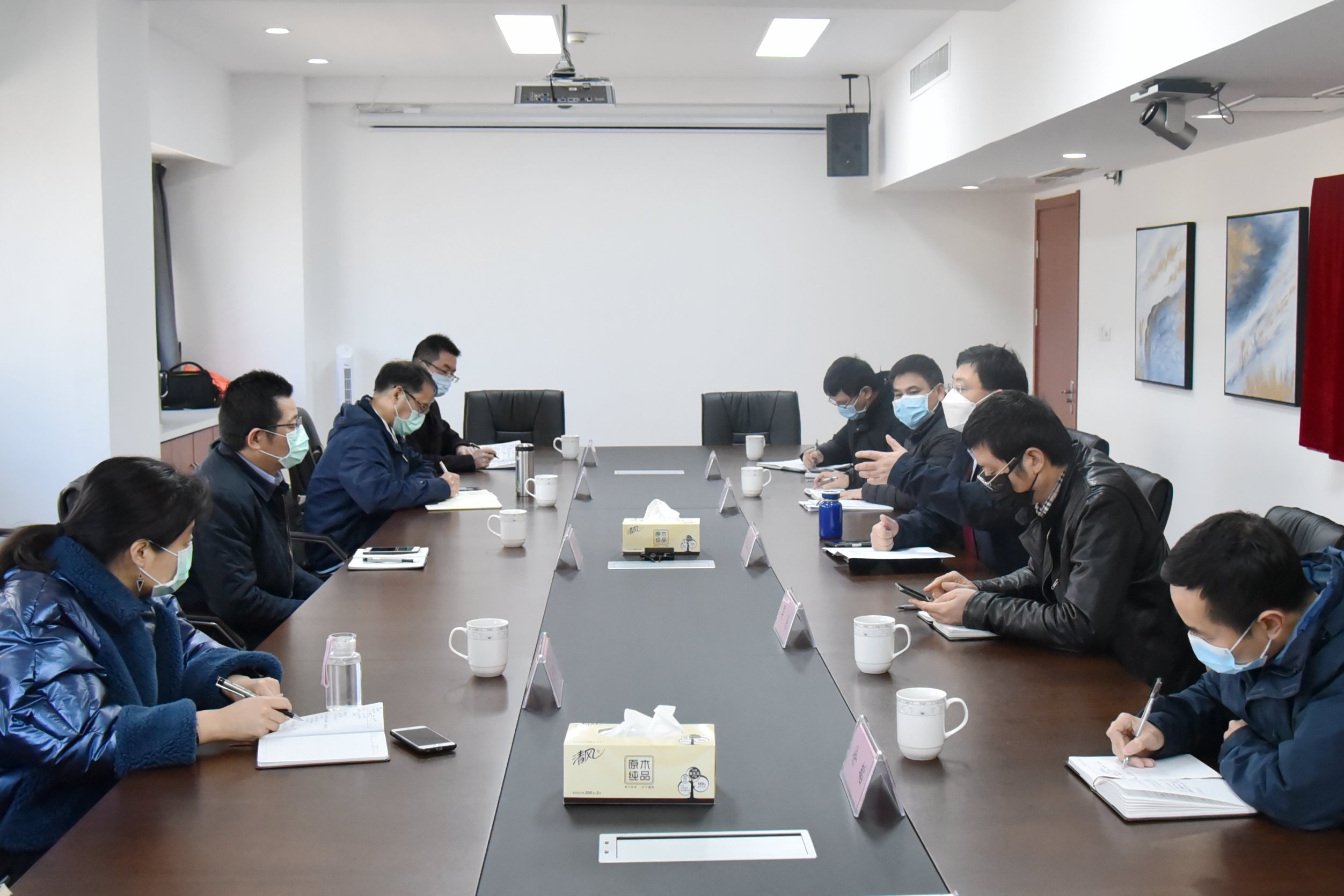 兴合集团赵有国副总裁一行调研雷火体育（中国）国际平台,雷火 SPORTS疫情防控工作