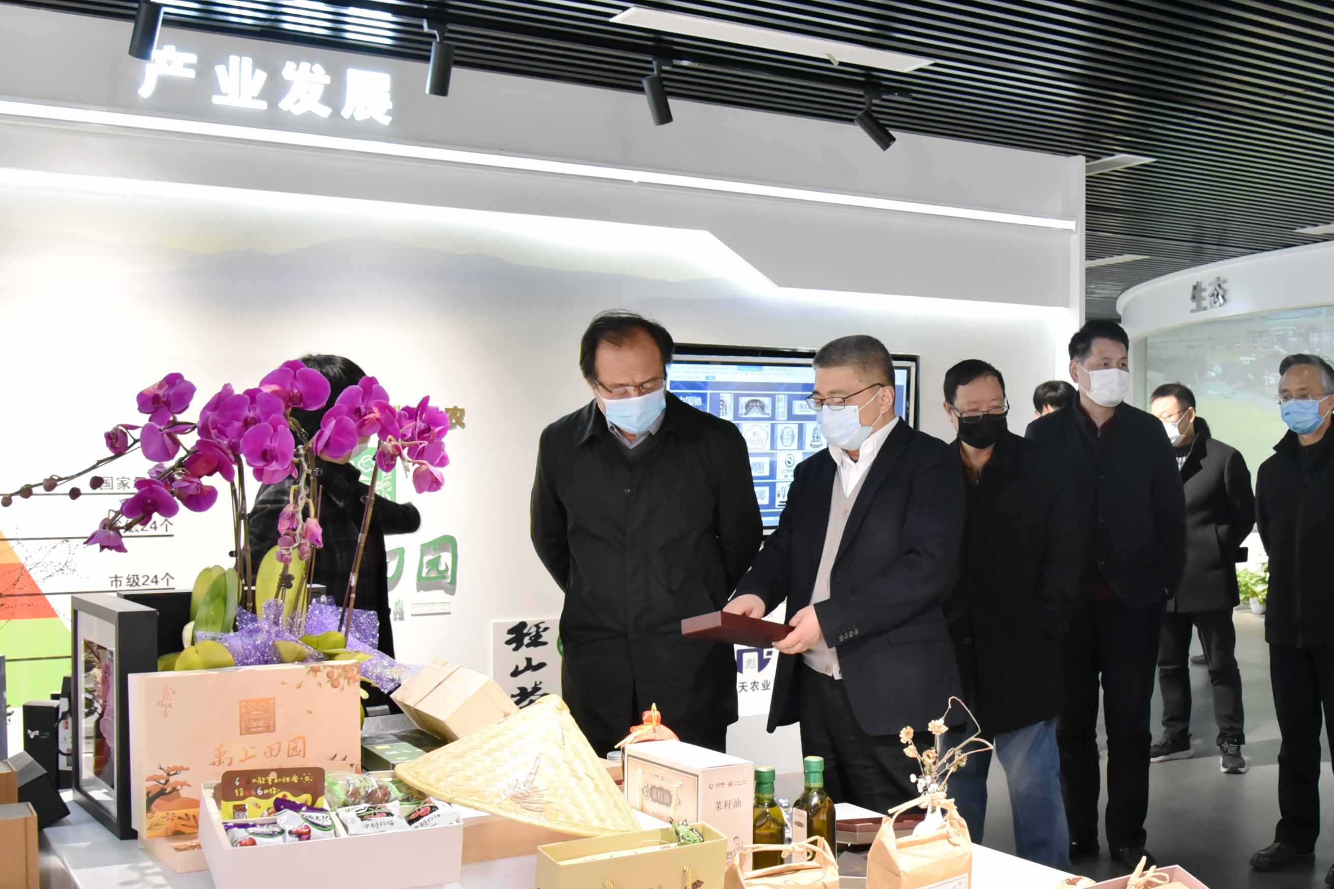 杭州市政协党组副书记、副主席翁卫军一行调研雷火体育（中国）国际平台,雷火 SPORTS特种茶中心