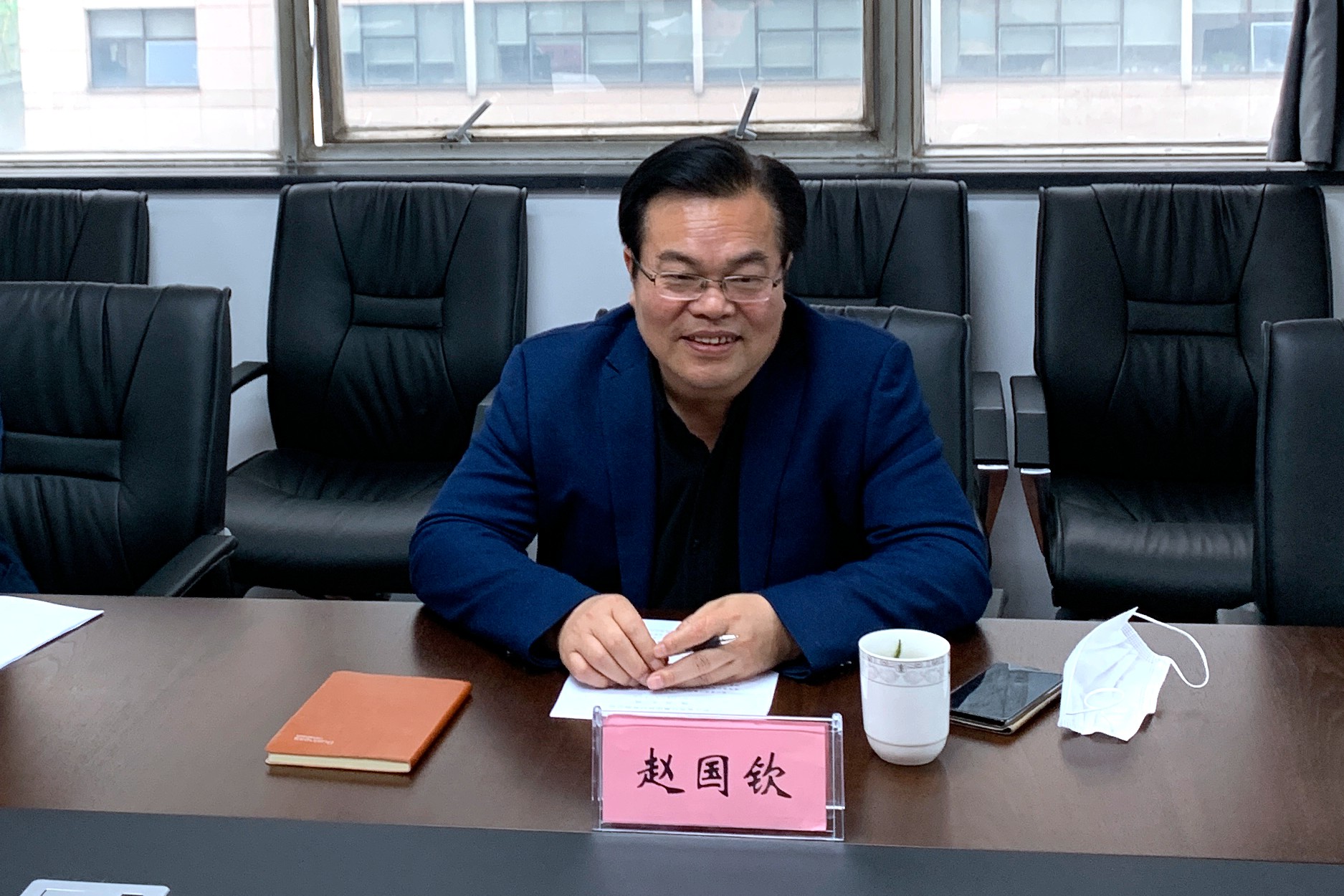 杭州市农业农村局赵国钦局长到访雷火体育（中国）国际平台,雷火 SPORTS开展三服务