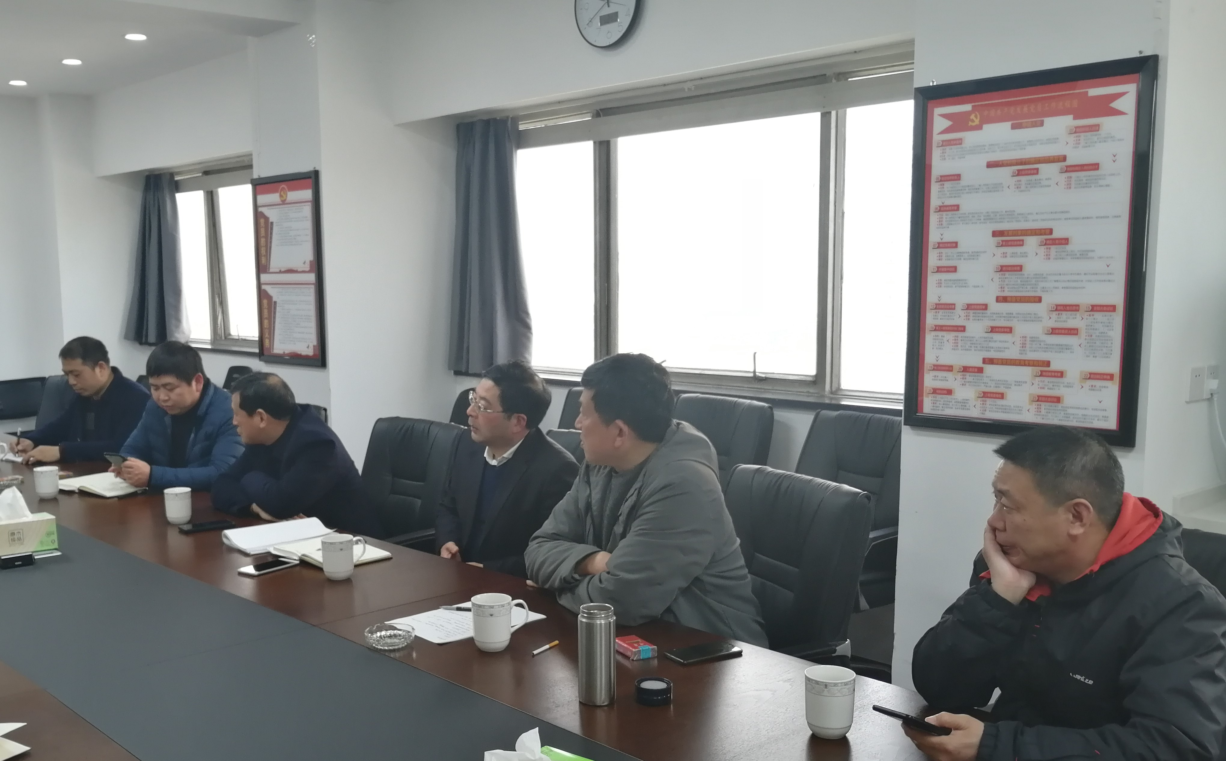 龙游县周中民会长一行莅临雷火体育（中国）国际平台,雷火 SPORTS考察交流