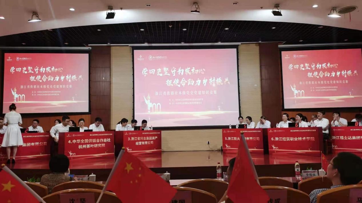 学习四史 争当先锋——雷火体育（中国）国际平台,雷火 SPORTS党委积极组织参加省供销社党史党务知识竞赛活动