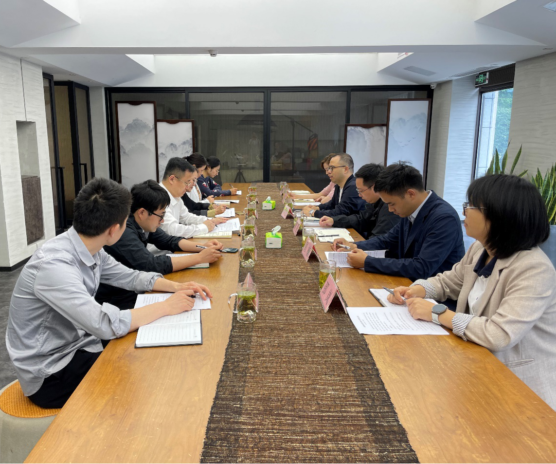 省社副主任冯冠胜莅临雷火体育（中国）国际平台,雷火 SPORTS狮峰茶业公司调研