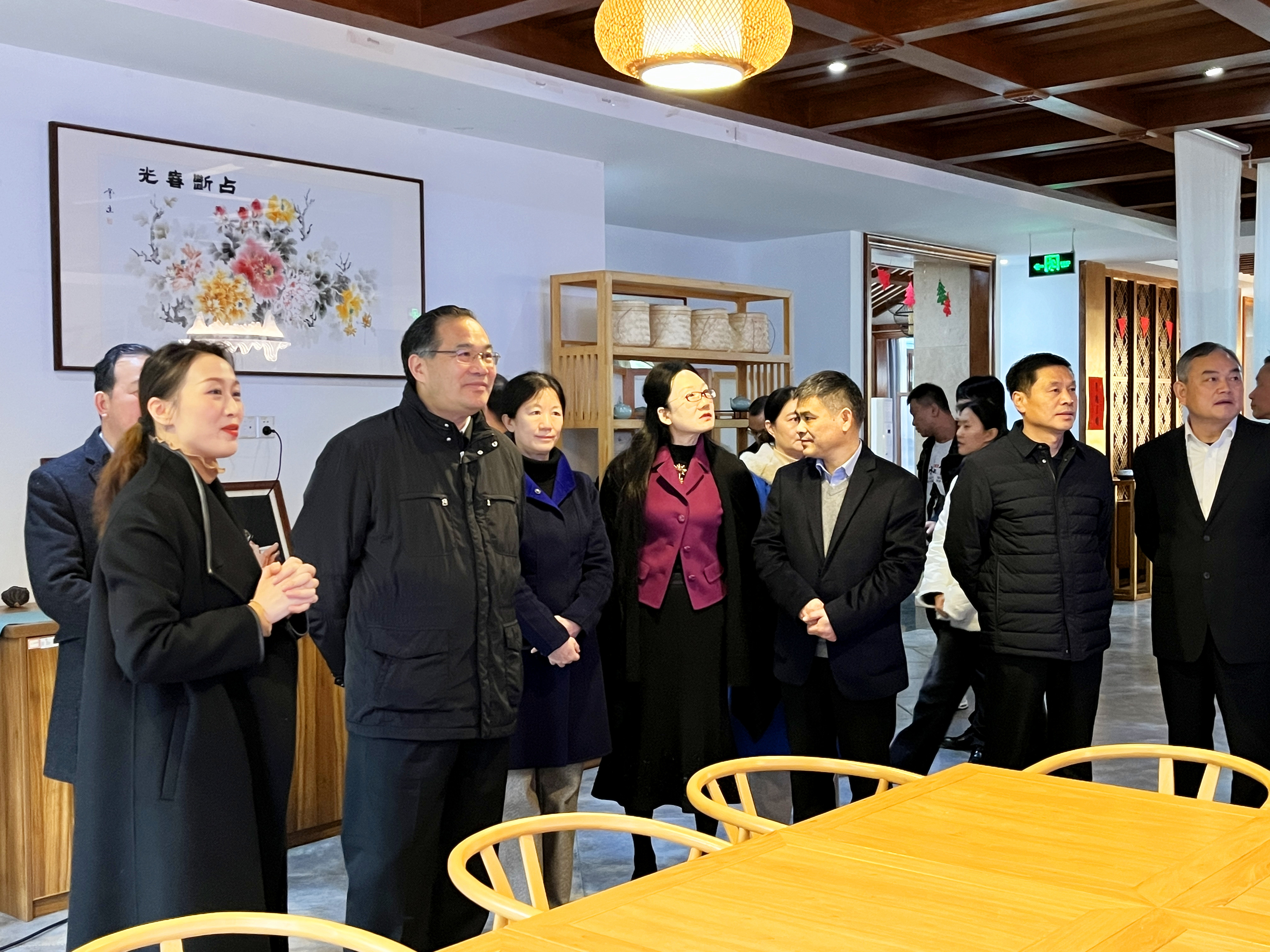 湖北省政协副主席马旭明一行莅临雷火体育（中国）国际平台,雷火 SPORTS考察交流