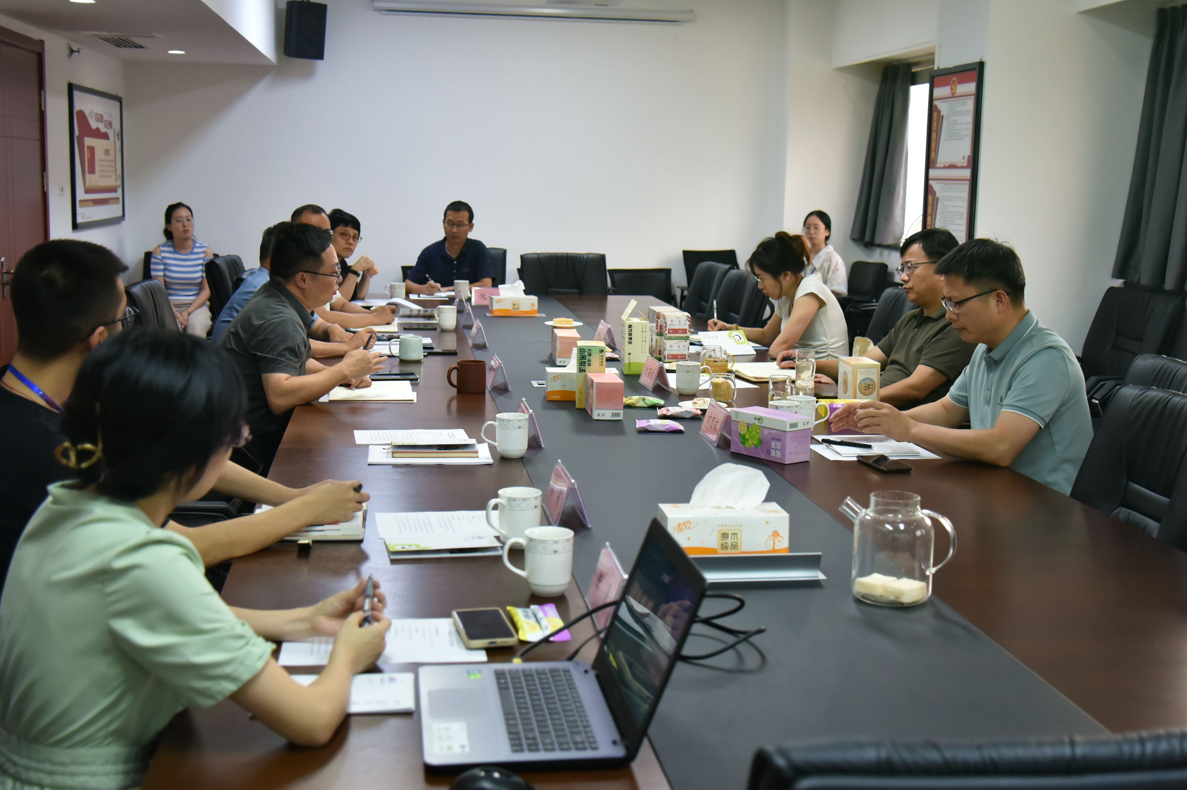 省供销社理事会副主任沈省文赴雷火体育（中国）国际平台,雷火 SPORTS调研