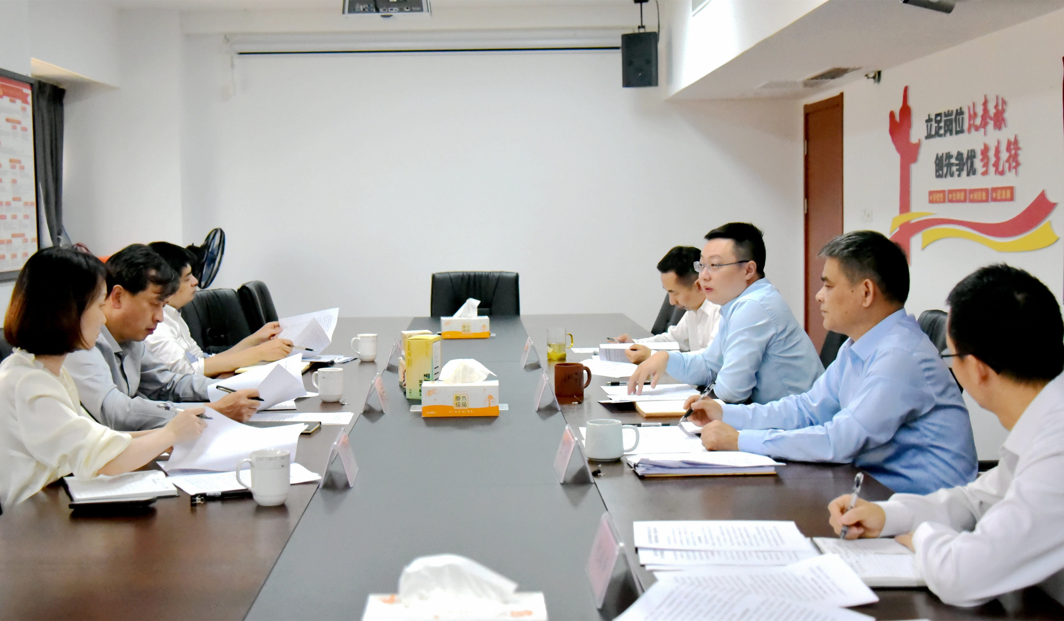 省供销社主任陈利江赴雷火体育（中国）国际平台,雷火 SPORTS调研指导