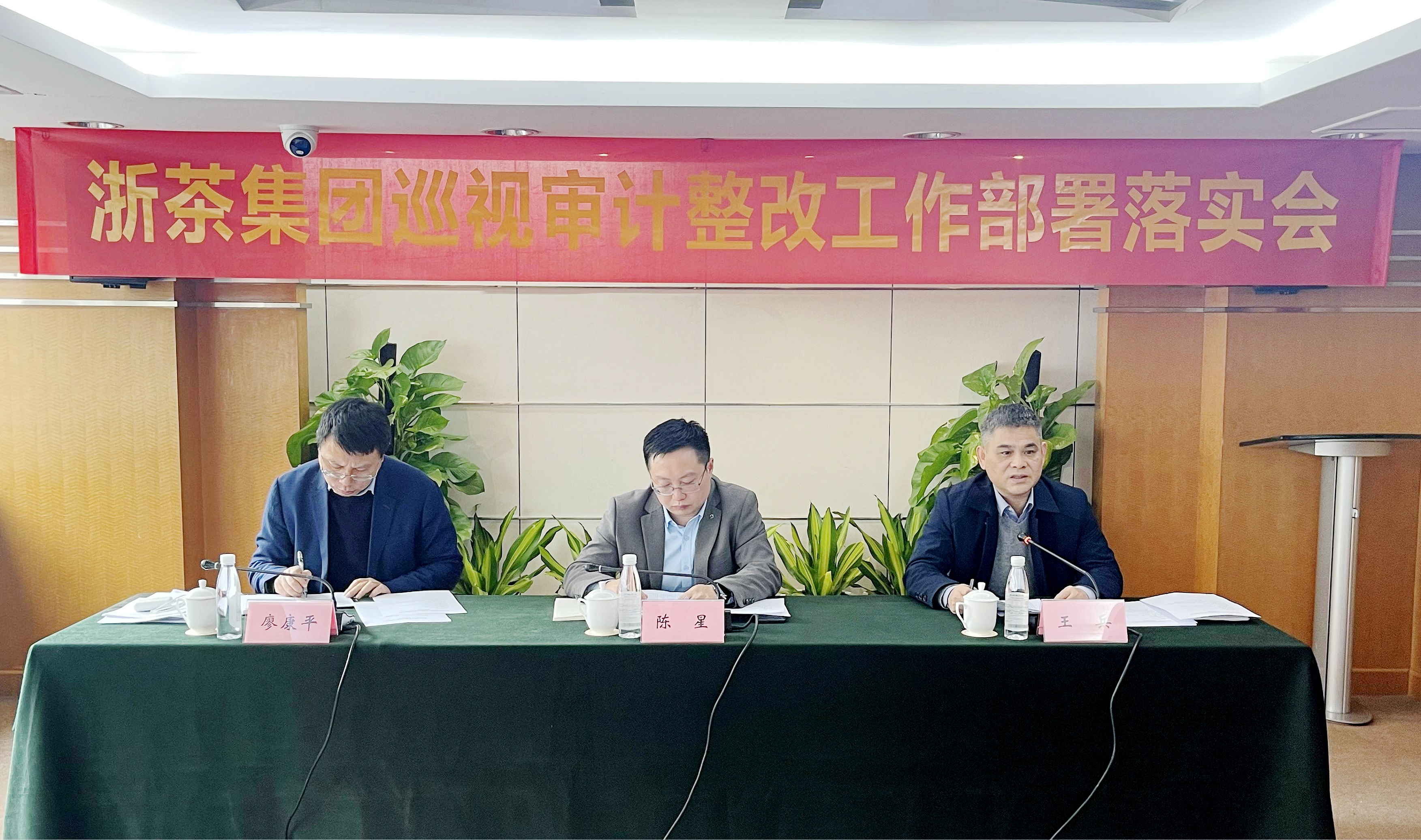 雷火体育（中国）国际平台,雷火 SPORTS召开巡视审计整改工作部署落实会